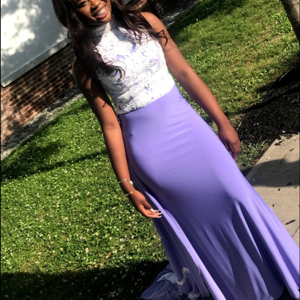 FORMAL LAVENDER DRESS